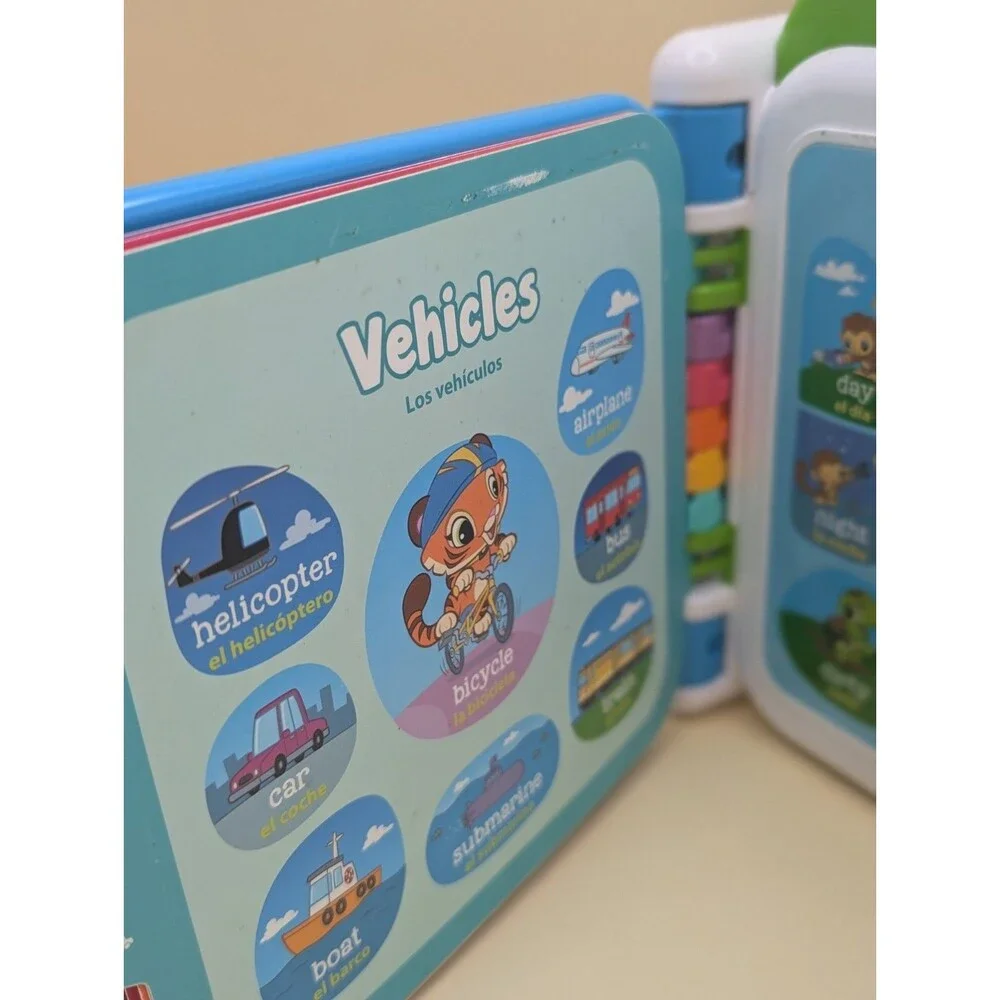 LeapFrog Learning Friends 100 Words Book Electronic Interactive Toy English...